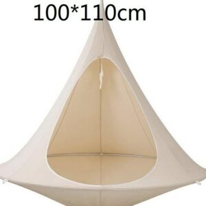 1pc Camping Teepee for Kids Adults Silkworn Cocoon Hanging Swing Hammock tent for Outdoor Hamaca Patio Furniture Sofa Bed Swings 8