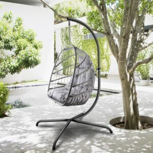 2 Person / Single swing chair hanging chair garden chair egg chair Outdoor Patio Furniture 7