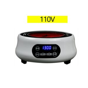 110V/220V Electric Heater Stove Hot Cooker Plate Milk Water Coffee Tea Heating Furnace Multifunctional Kitchen Appliance 1300W 11