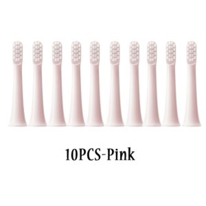 10PCS For XIAOMI MIJIA T100 Replacement Brush Heads Sonic Electric Toothbrush Vacuum DuPont Soft Bristle Suitable Nozzles 8