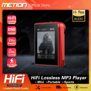 2022NEW DSD256 Mini HiFi MP3 Music Player Metal 24Bit/192KHz DSP DAC Lossless Hard Decording HD OTG APE FLAC Full Formats Player 1