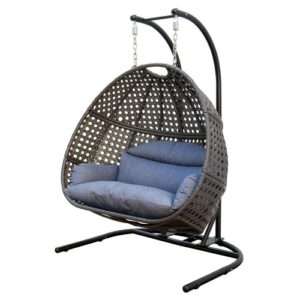 2 Person / Single swing chair hanging chair garden chair egg chair Outdoor Patio Furniture 13