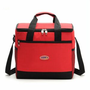 16L Portable Outdoor Camping Picnic Insulated Cooler Tote Lunch Bags Travel Ice Box Canvas Cooler Bag 10