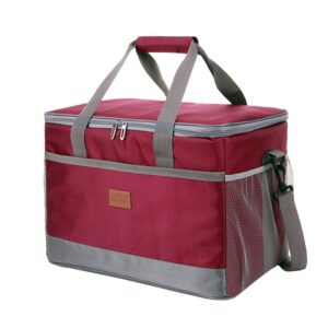 35L Outdoor Picnic Bag Waterproof Thermal Camping Cooler Bag Large Capacity Oxford Freezer Refrigerator Insulated Shoulder Bag 8