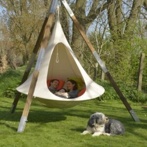 1pc Camping Teepee for Kids Adults Silkworn Cocoon Hanging Swing Hammock tent for Outdoor Hamaca Patio Furniture Sofa Bed Swings 1