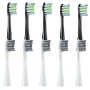 12Pcs Replacement Brush Heads for Oclean X/ X PRO/ Z1/ F1/ One/ Air 2 /SE Sonic Electric Toothbrush Soft DuPont Bristle Nozzles 12