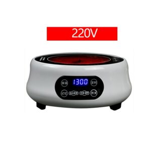 110V/220V Electric Heater Stove Hot Cooker Plate Milk Water Coffee Tea Heating Furnace Multifunctional Kitchen Appliance 1300W 8