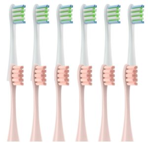 12Pcs Replacement Brush Heads for Oclean X/ X PRO/ Z1/ F1/ One/ Air 2 /SE Sonic Electric Toothbrush Soft DuPont Bristle Nozzles 27
