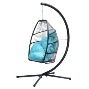 2 Person / Single swing chair hanging chair garden chair egg chair Outdoor Patio Furniture 9