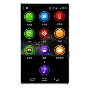 4 Inch Full Screen HD MP4 Player Wifi Android 6.0 MP3/4 1+8GB Bluetooth 5.0 Contact Music Player FM Radio 1