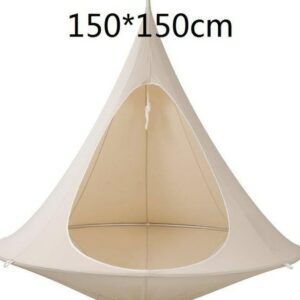 1pc Camping Teepee for Kids Adults Silkworn Cocoon Hanging Swing Hammock tent for Outdoor Hamaca Patio Furniture Sofa Bed Swings 10