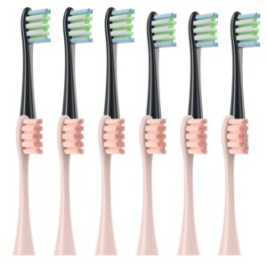 12Pcs Replacement Brush Heads for Oclean X/ X PRO/ Z1/ F1/ One/ Air 2 /SE Sonic Electric Toothbrush Soft DuPont Bristle Nozzles 15