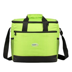 16L Portable Outdoor Camping Picnic Insulated Cooler Tote Lunch Bags Travel Ice Box Canvas Cooler Bag 8