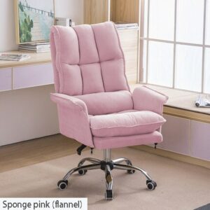 2021new upgrade computer chair swivel chair study office comfortable sedentary reclining pink game cute girl chair live chair 8