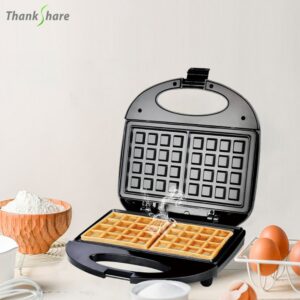 220V Electric Waffle Maker Cooking Kitchen Appliances Bubble Egg Cake Oven Breakfast Machine Waffles Pot Iron Baking Pan 1