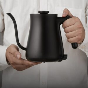 1000W Electric Kettle Household Retro Coffee Hand-Made Kettle Tea Brewing Kettle Coffee Maker Kitchen Appliance 1