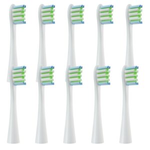 12Pcs Replacement Brush Heads for Oclean X/ X PRO/ Z1/ F1/ One/ Air 2 /SE Sonic Electric Toothbrush Soft DuPont Bristle Nozzles 19